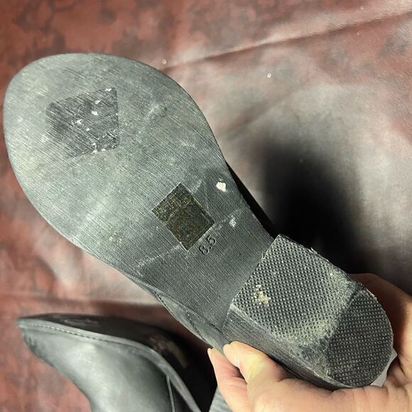 Jeffrey Campbell black washed leather‎ Orwell boots booties, size 8.5 - Picture 7 of 8